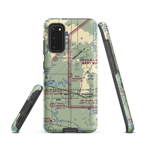 Makeeff Airport (2ND2) VFR Sectional Samsung Phone Case