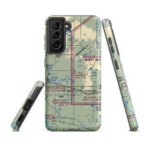 Makeeff Airport (2ND2) VFR Sectional Samsung Phone Case