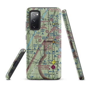 Malcom Farm Airport (OK91) VFR Sectional Samsung Phone Case