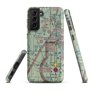 Malcom Farm Airport (OK91) VFR Sectional Samsung Phone Case