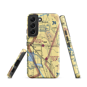 Malin Airport (4S7) VFR Sectional Samsung Phone Case