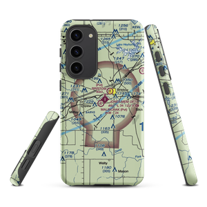 Malinchak Private Airport (OK69) VFR Sectional Samsung Phone Case