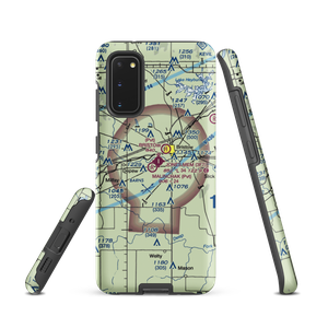 Malinchak Private Airport (OK69) VFR Sectional Samsung Phone Case