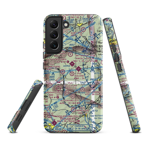 Malone Airport (NJ61) VFR Sectional Samsung Phone Case