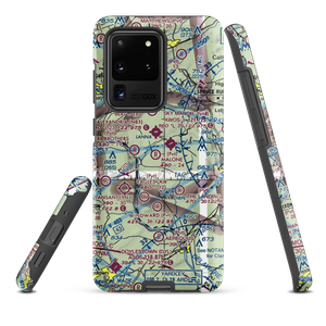 Malone Airport (NJ61) VFR Sectional Samsung Phone Case