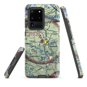 Malone Dufort Airport (MAL) VFR Sectional Samsung Phone Case