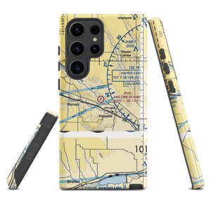 Malone M-Bar Ranch Airport (4NE8) VFR Sectional Samsung Phone Case