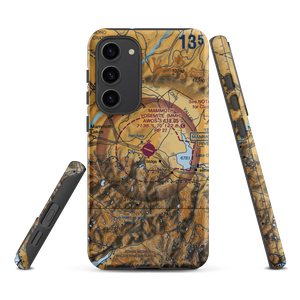 Mammoth Yosemite Airport (MMH) VFR Sectional Samsung Phone Case