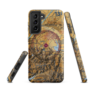 Mammoth Yosemite Airport (MMH) VFR Sectional Samsung Phone Case