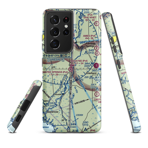 Manatee Springs Airport (5FD0) VFR Sectional Samsung Phone Case