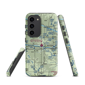 Manchester Municipal Airport (C27) VFR Sectional Samsung Phone Case