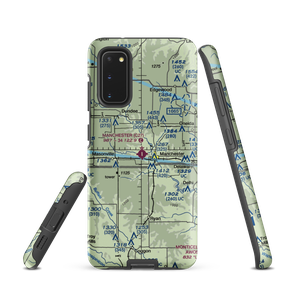 Manchester Municipal Airport (C27) VFR Sectional Samsung Phone Case