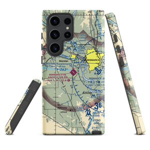 Mandan Municipal Airport (Y19) VFR Sectional Samsung Phone Case