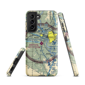 Mandan Municipal Airport (Y19) VFR Sectional Samsung Phone Case