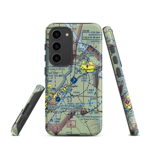 Manhattan Regional Airport (MHK) VFR Sectional Samsung Phone Case