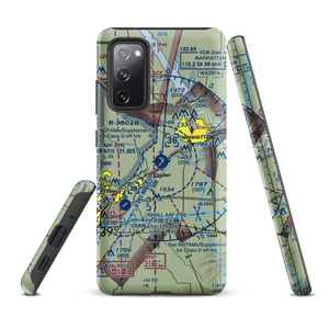 Manhattan Regional Airport (MHK) VFR Sectional Samsung Phone Case