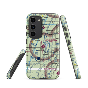 Manila Municipal Airport (MXA) VFR Sectional Samsung Phone Case