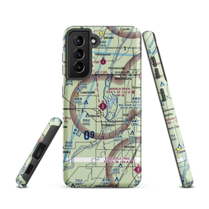 Manila Municipal Airport (MXA) VFR Sectional Samsung Phone Case