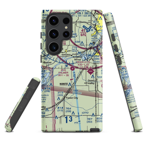 Manito Mitchell Airport (C45) VFR Sectional Samsung Phone Case