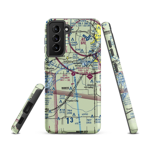 Manito Mitchell Airport (C45) VFR Sectional Samsung Phone Case