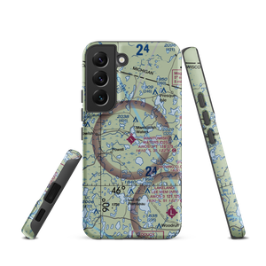 Manitowish Waters Airport (D25) VFR Sectional Samsung Phone Case