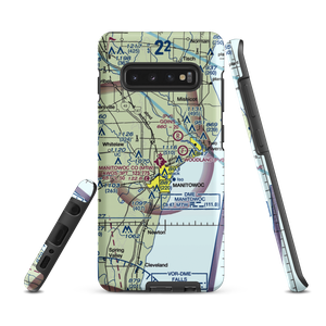 Manitowoc County Airport (MTW) VFR Sectional Samsung Phone Case