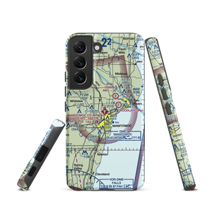 Manitowoc County Airport (MTW) VFR Sectional Samsung Phone Case