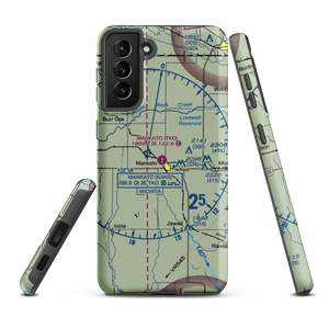 Mankato Airport (TKO) VFR Sectional Samsung Phone Case