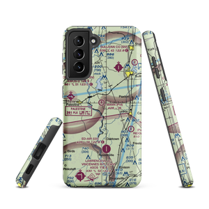 Mann Airport (47IN) VFR Sectional Samsung Phone Case