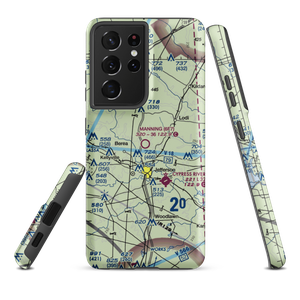 Manning Field (6F7) VFR Sectional Samsung Phone Case