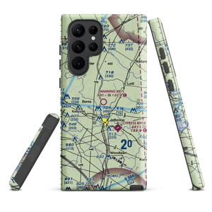 Manning Field (6F7) VFR Sectional Samsung Phone Case