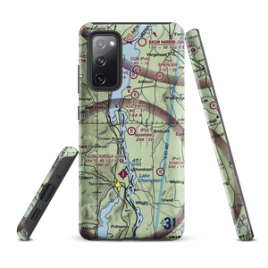 Manning Personal Airstrip (VT10) VFR Sectional Samsung Phone Case