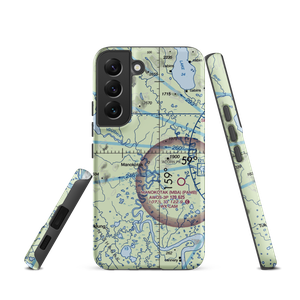 Manokotak Airport (MBA) VFR Sectional Samsung Phone Case