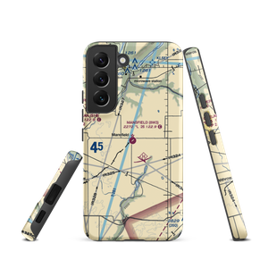 Mansfield Airport (8W3) VFR Sectional Samsung Phone Case