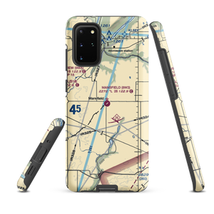 Mansfield Airport (8W3) VFR Sectional Samsung Phone Case