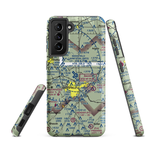 Mansfield Lahm Regional Airport (MFD) VFR Sectional Samsung Phone Case