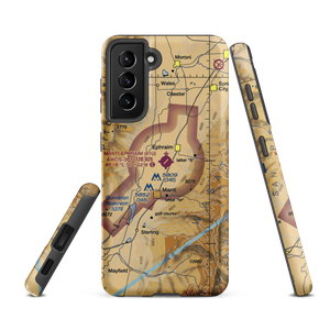 Manti-Ephraim Airport (41U) VFR Sectional Samsung Phone Case