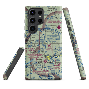 Maple Cave Park Airport (93PA) VFR Sectional Samsung Phone Case