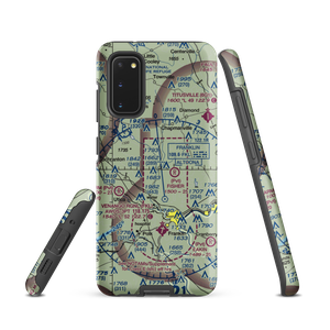 Maple Cave Park Airport (93PA) VFR Sectional Samsung Phone Case