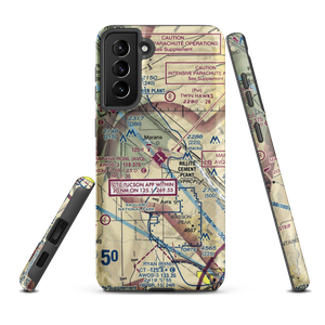 Marana Regional Airport (AVQ) VFR Sectional Samsung Phone Case