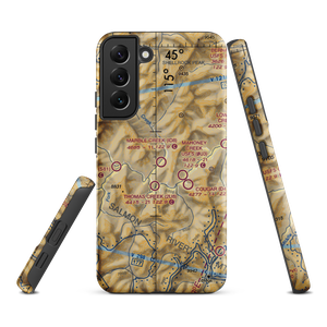 Marble Creek Airstrip (ID8) VFR Sectional Samsung Phone Case