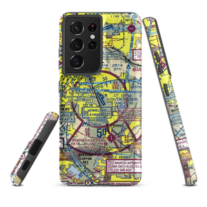 March ARB Airport (RIV) VFR Sectional Samsung Phone Case