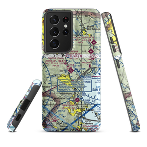 Marin County Airport - Gnoss Field (DVO) VFR Sectional Samsung Phone Case