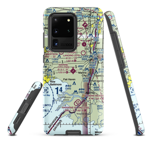 Marine City Airport (76G) VFR Sectional Samsung Phone Case