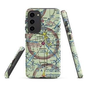 Marion Municipal Airport (MZZ) VFR Sectional Samsung Phone Case