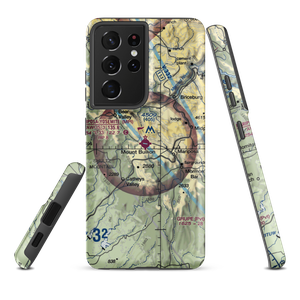 Mariposa Yosemite Airport (MPI) VFR Sectional Samsung Phone Case