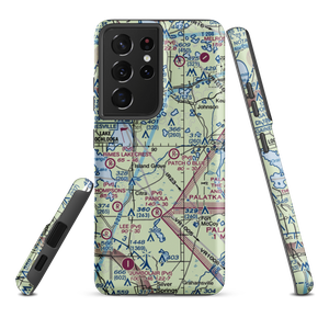 Marjorie Kennan Rawlings Airport (2FD2) VFR Sectional Samsung Phone Case