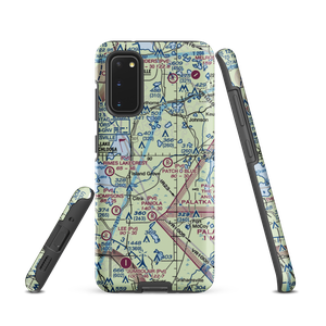 Marjorie Kennan Rawlings Airport (2FD2) VFR Sectional Samsung Phone Case