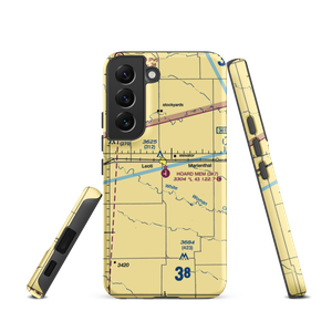 Mark Hoard Memorial Airport (3K7) VFR Sectional Samsung Phone Case