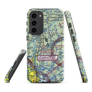 Mark Reynolds/North Mobile County Airport (15A) VFR Sectional Samsung Phone Case